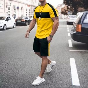 Mens 2pcs Shorts Set